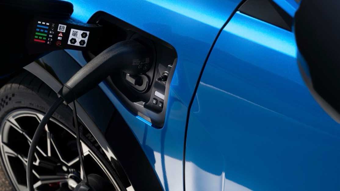 Alpine A290 Electric Car Lease Charging