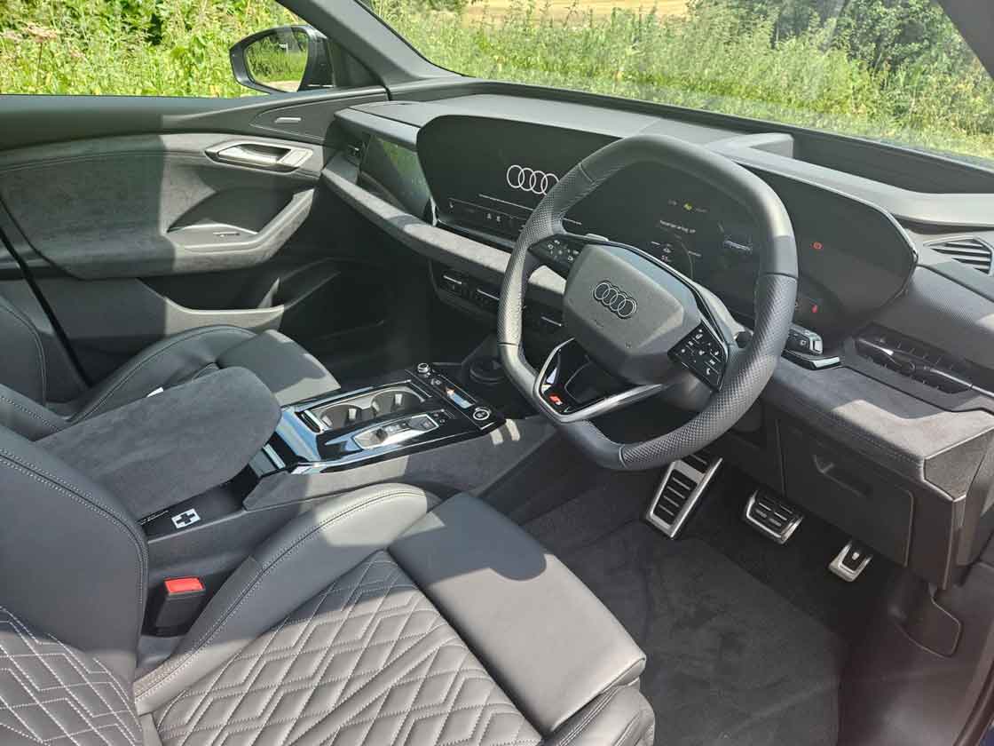 Audi Q6 Electric Car Lease Interior