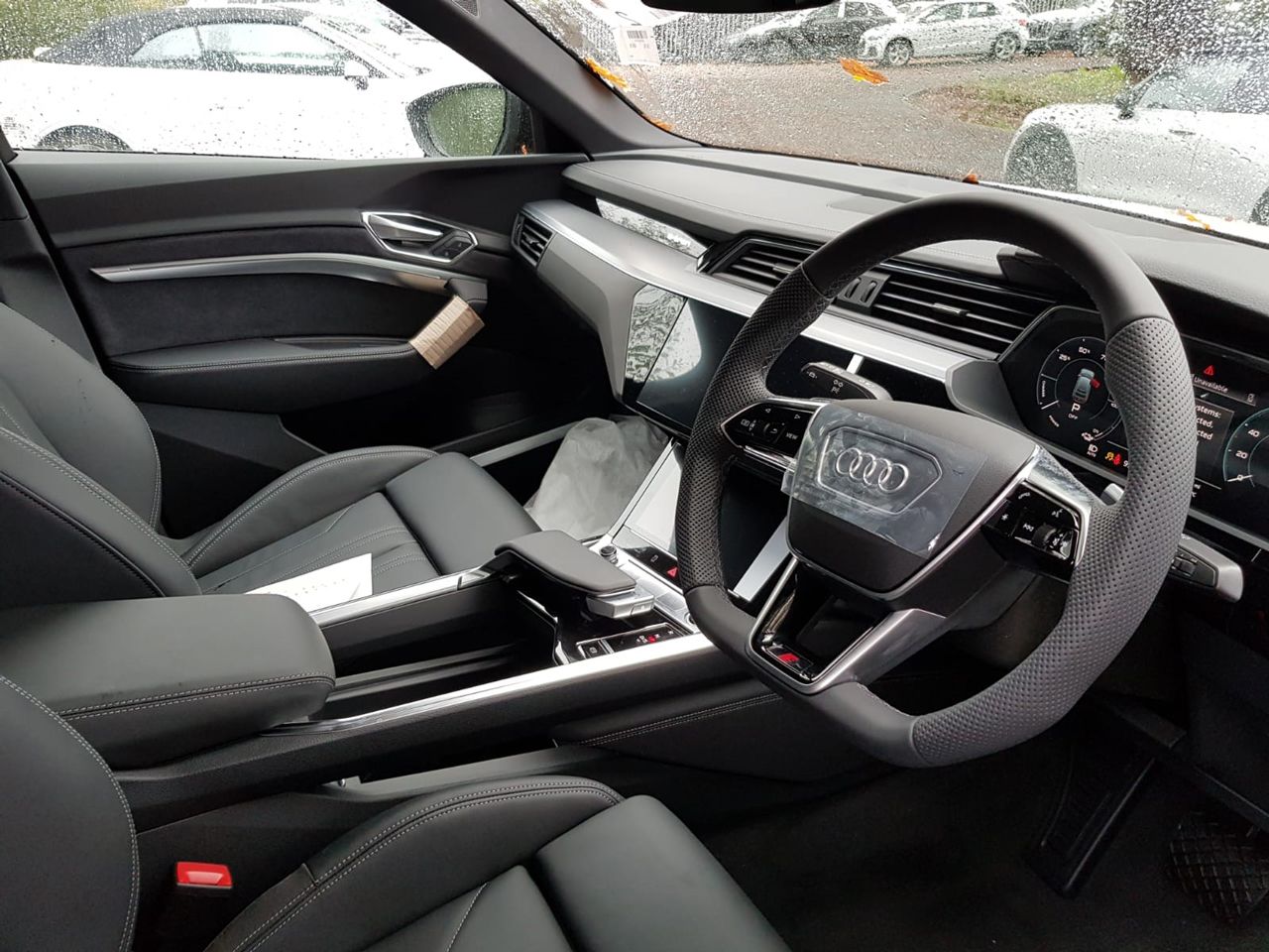 Audi E-tron Sportback 230kW 50 Quattro 71kWh Black Edition5Dr Auto Electric Car Lease Interior