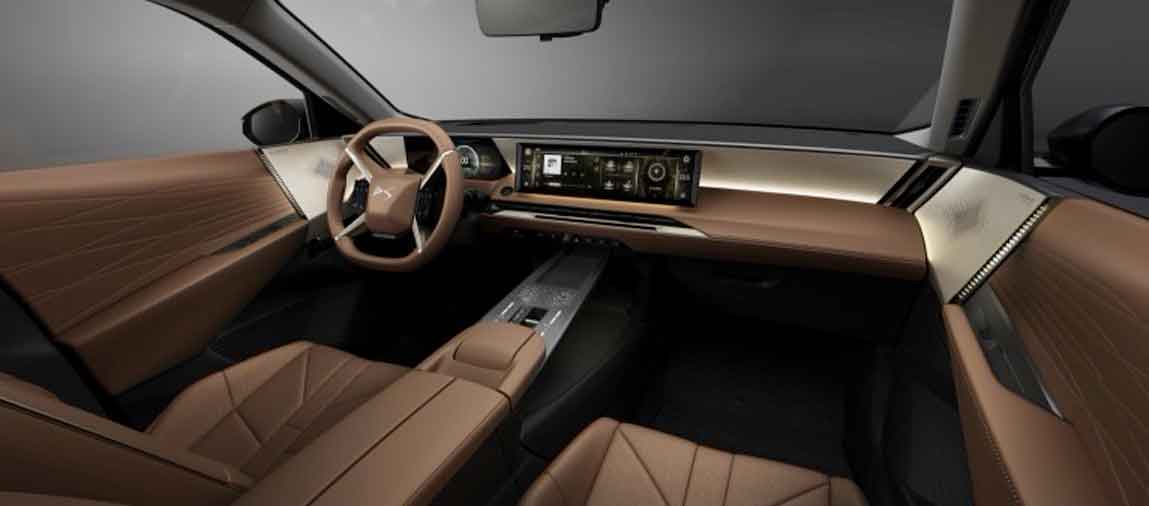 DS N°8 Electric Car Lease Interior