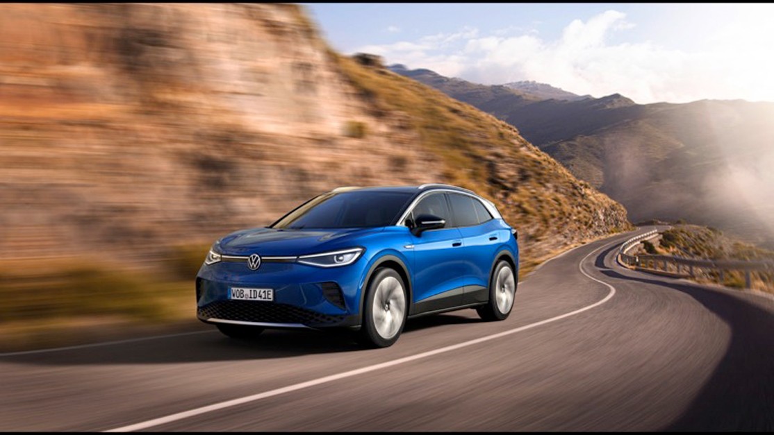 New VW ID.4 Electric Car Lease  Business