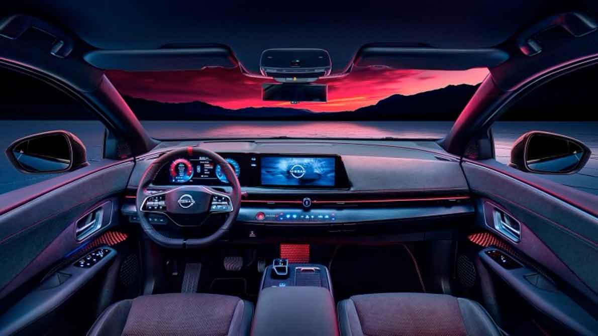 Nissan Ariya Nismo Electric Car Lease Interior