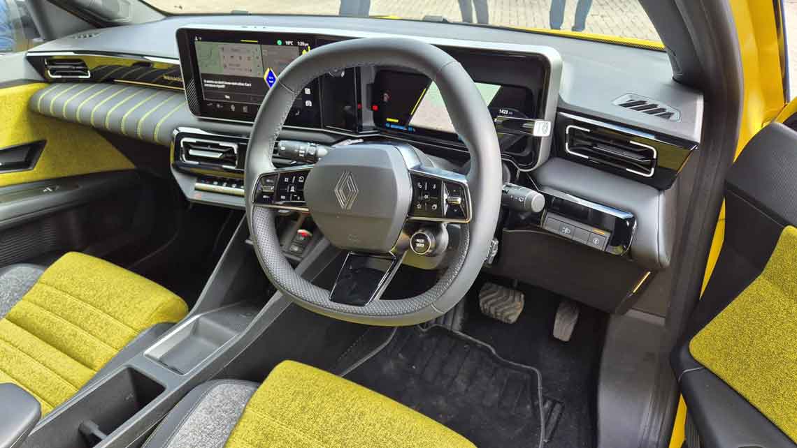 Renault 5 Electric Car Lease Interior